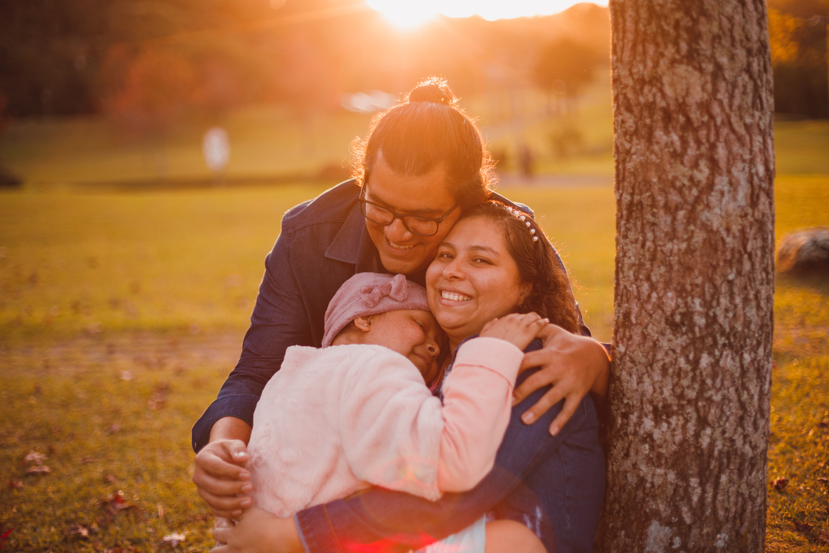 Fotografa familia Curitiba - ensaio de outono externo e familia