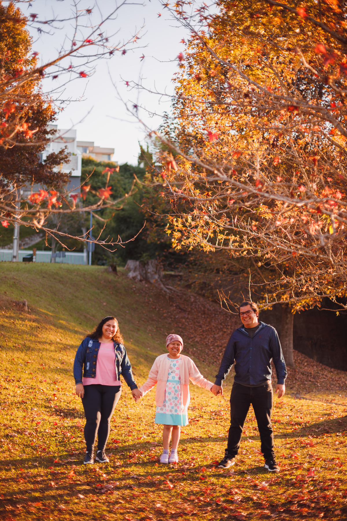 Fotografa familia Curitiba - ensaio de outono externo e familia