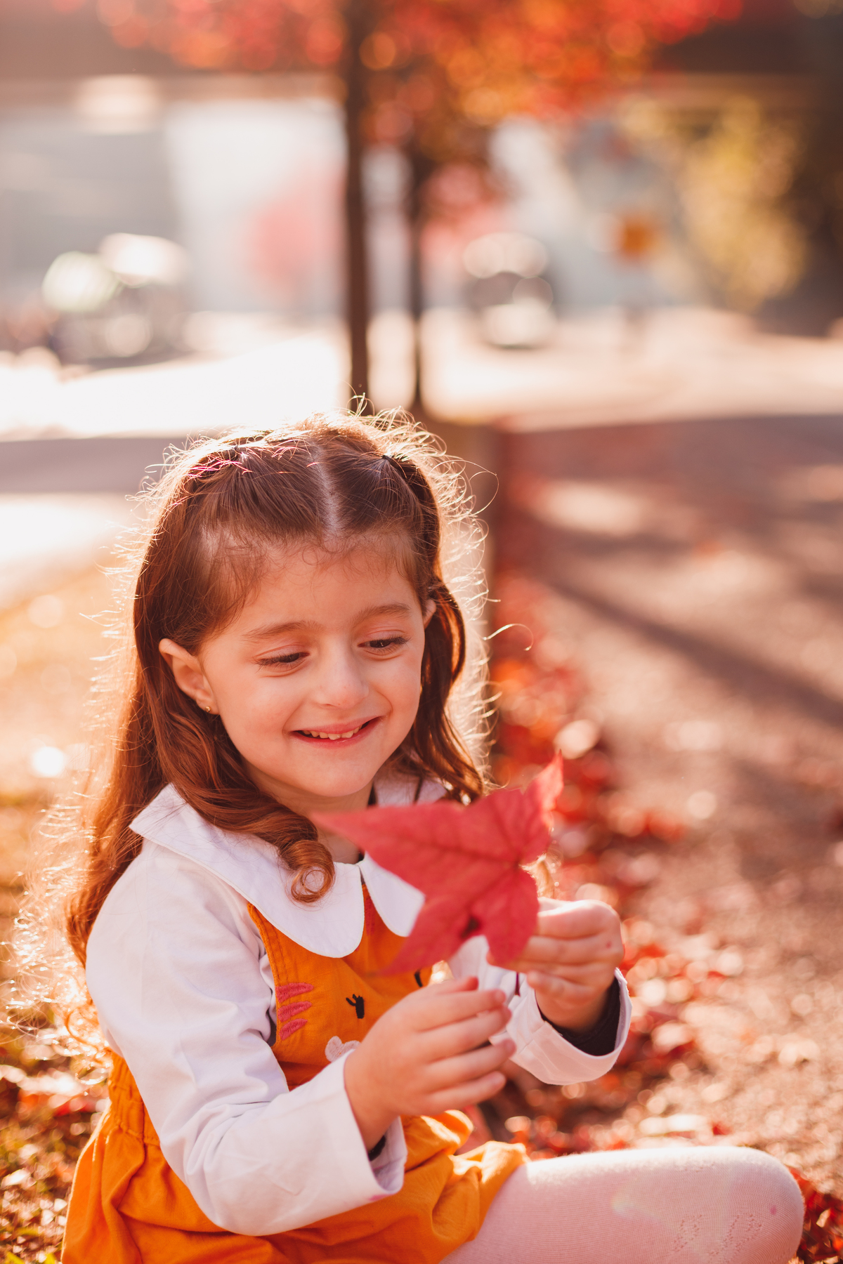 Fotografa familia Curitiba - ensaio externo de outono em familia