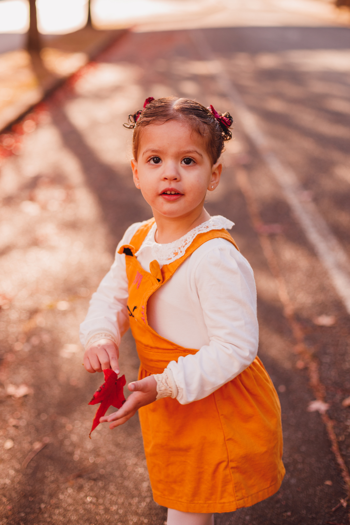 Fotografa familia Curitiba - ensaio externo de outono em familia