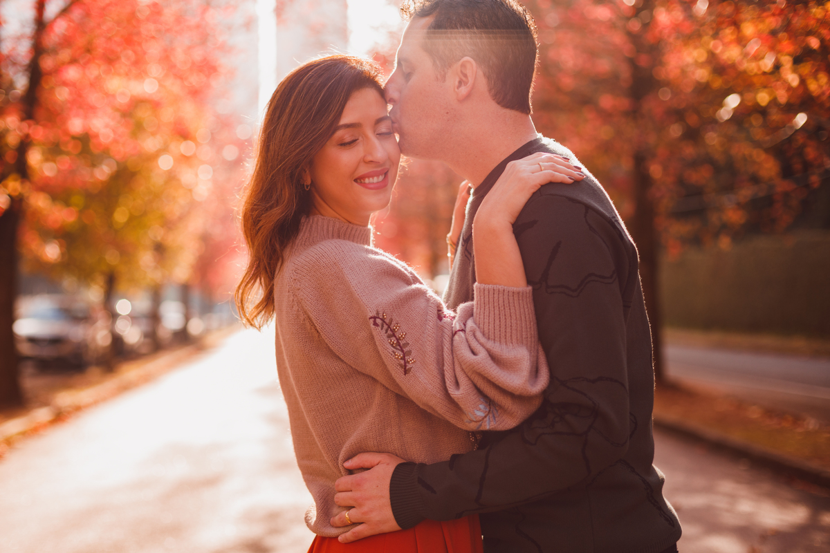 Fotografa familia Curitiba - ensaio externo de outono em familia