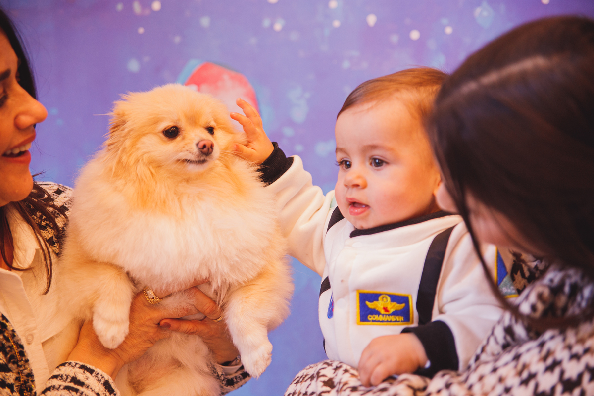 Fotografa familia curitiba - aniversario bebe 1 ano astronauta