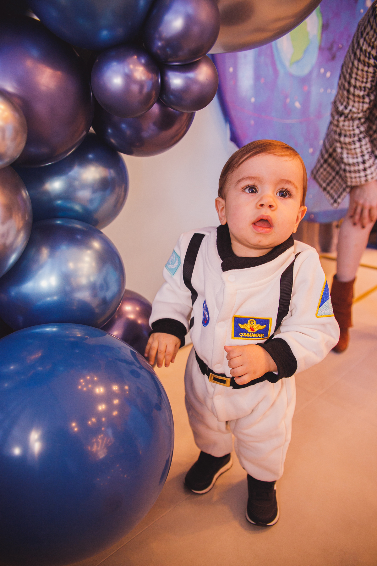 Fotografa familia curitiba - aniversario bebe 1 ano astronauta