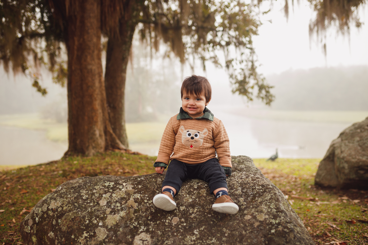 Fotografa familia Curitiba - ensaio externo parque tingui