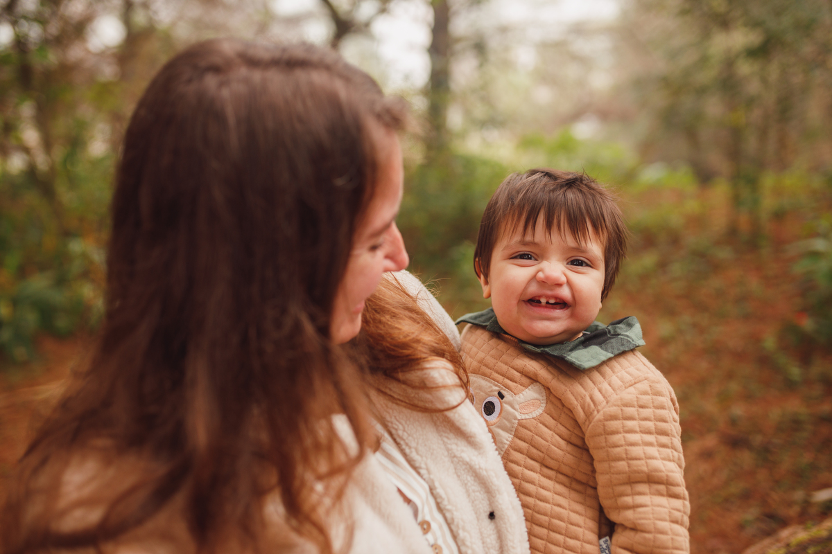 Fotografa familia Curitiba - ensaio externo parque tingui