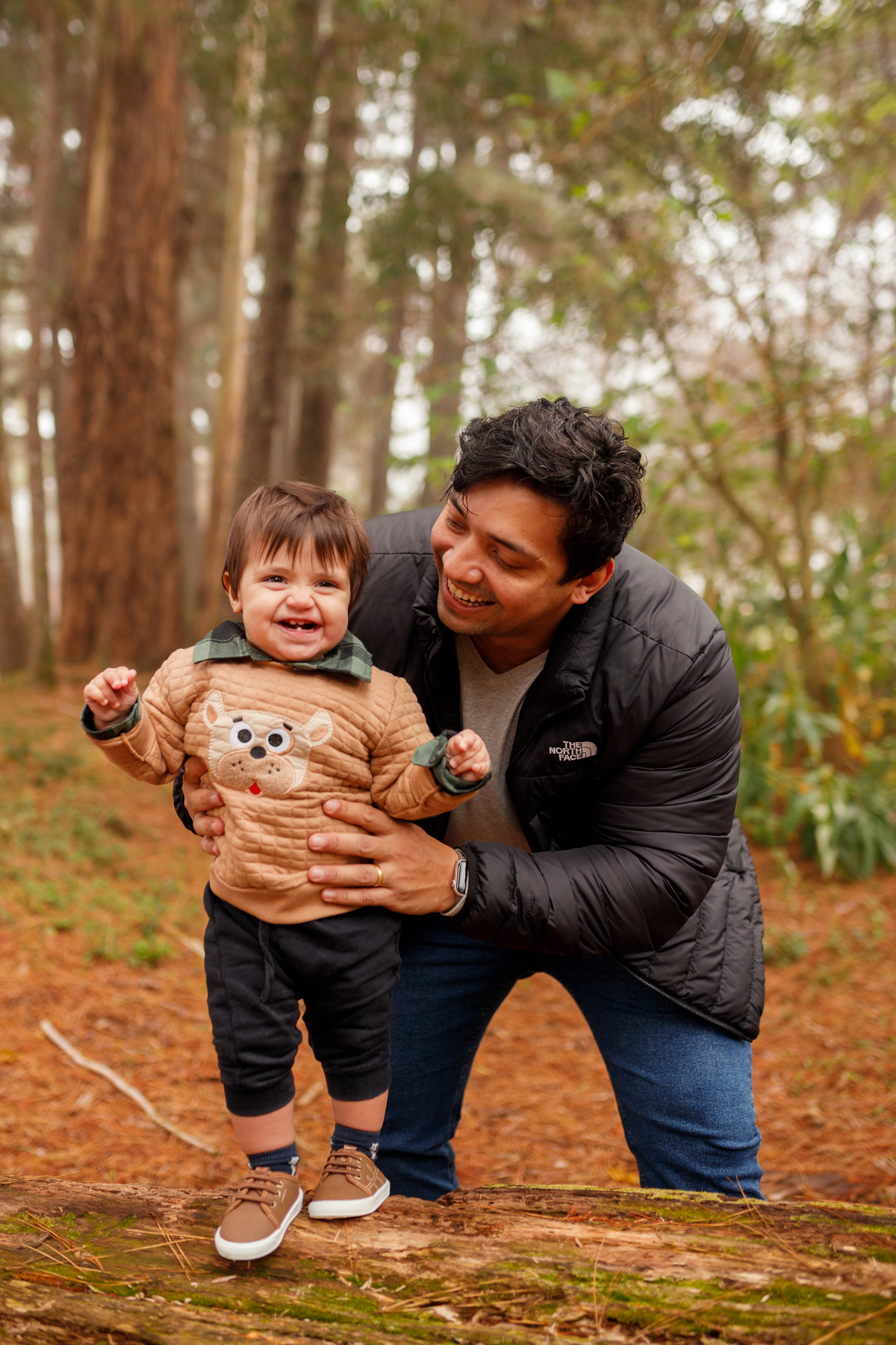 Fotografa familia Curitiba - ensaio externo parque tingui