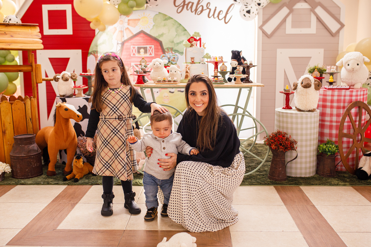 Fotografa familia curitiba - aniversario salvo de festas fazendinha