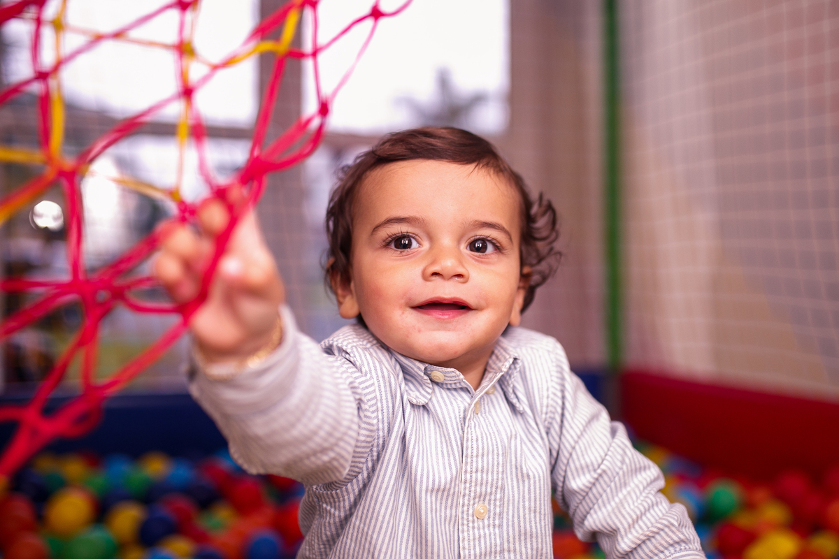 Fotografa familia Curitiba - Aniversário bebe 1 ano Peixinhos