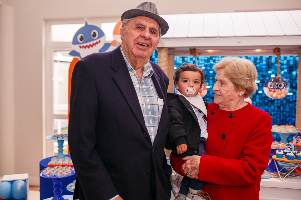 Fotografa familia Curitiba - Aniversário bebe 1 ano Peixinhos