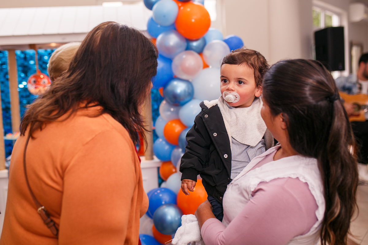 Fotografa familia Curitiba - Aniversário bebe 1 ano Peixinhos