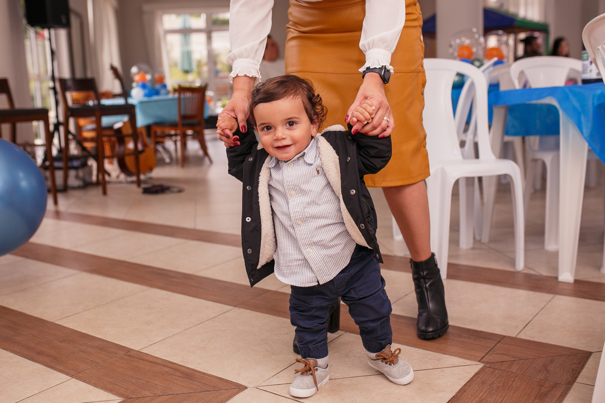 Fotografa familia Curitiba - Aniversário bebe 1 ano Peixinhos