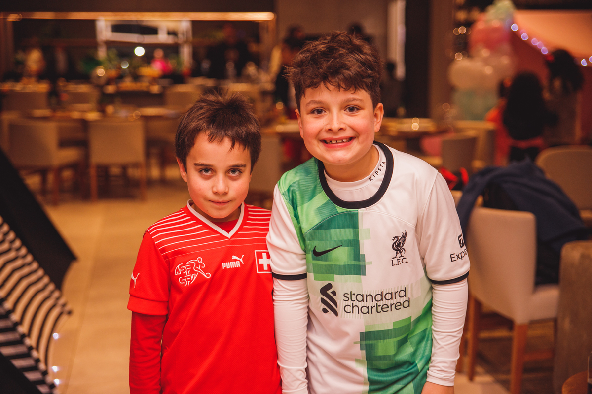 Fotografa familia Curitiba - aniversario festa. do pijama futebol 