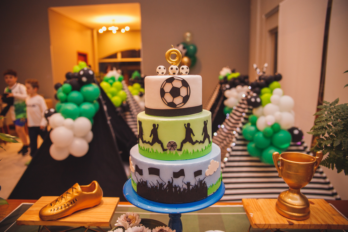 Fotografa familia Curitiba - aniversario festa. do pijama futebol 