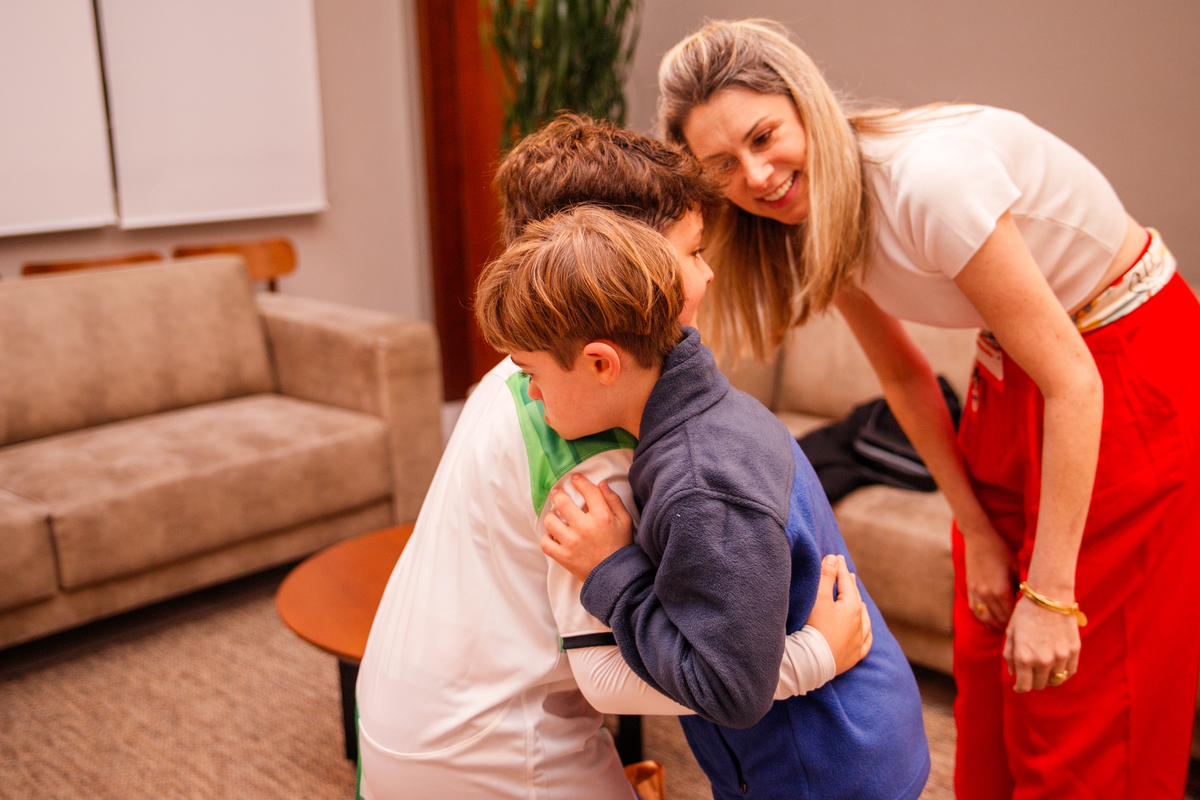 Fotografa familia Curitiba - aniversario festa. do pijama futebol 