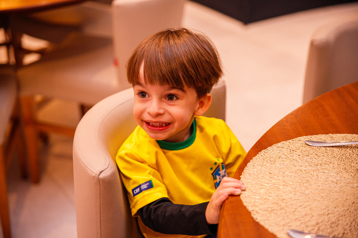 Fotografa familia Curitiba - aniversario festa. do pijama futebol 