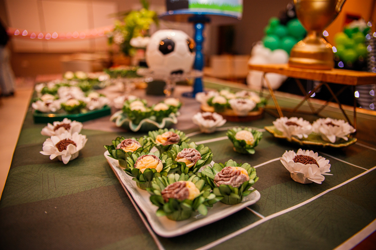 Fotografa familia Curitiba - aniversario festa. do pijama futebol 