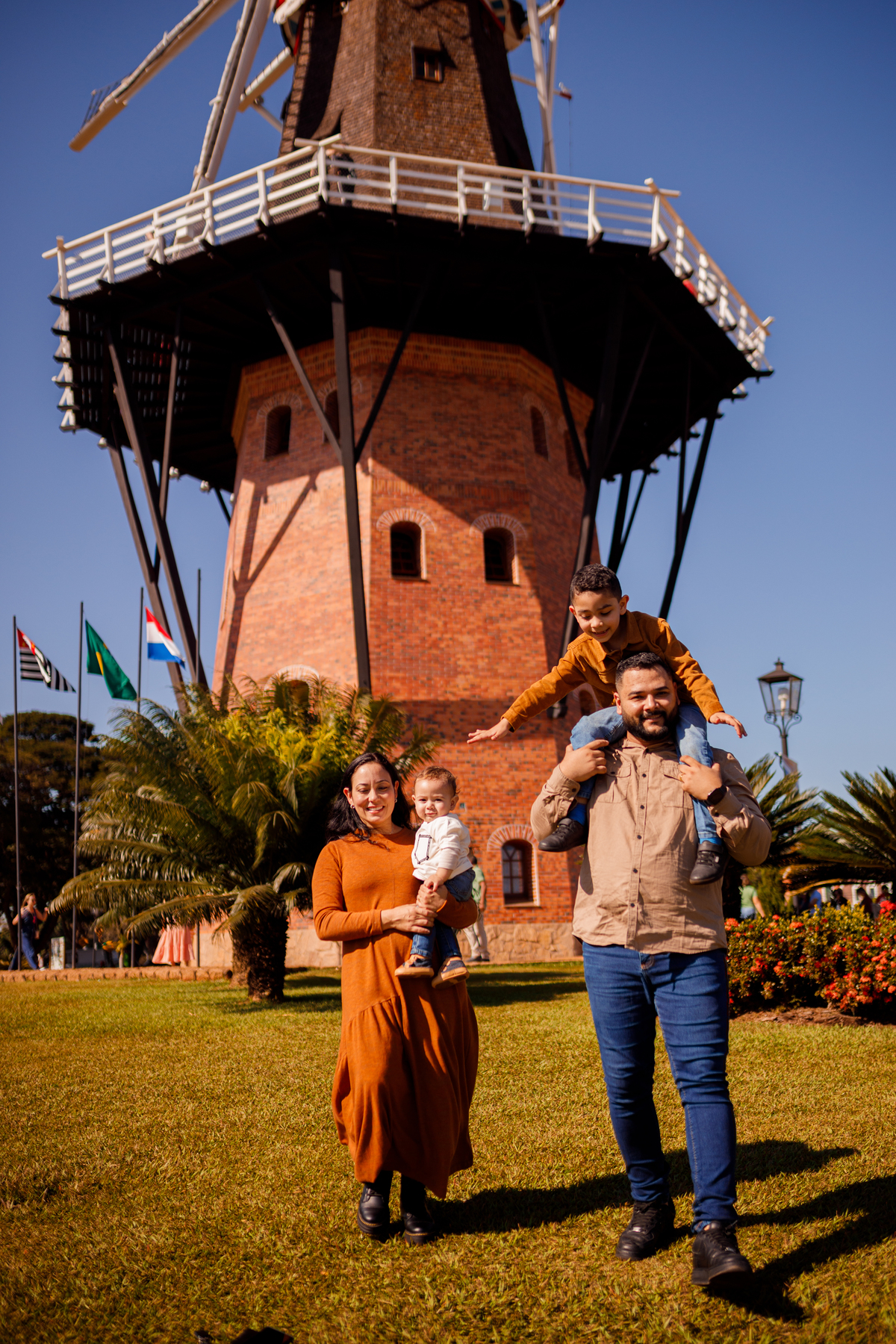 Fotografa familia Curitiba - Holambra São Paulo ensaio externo