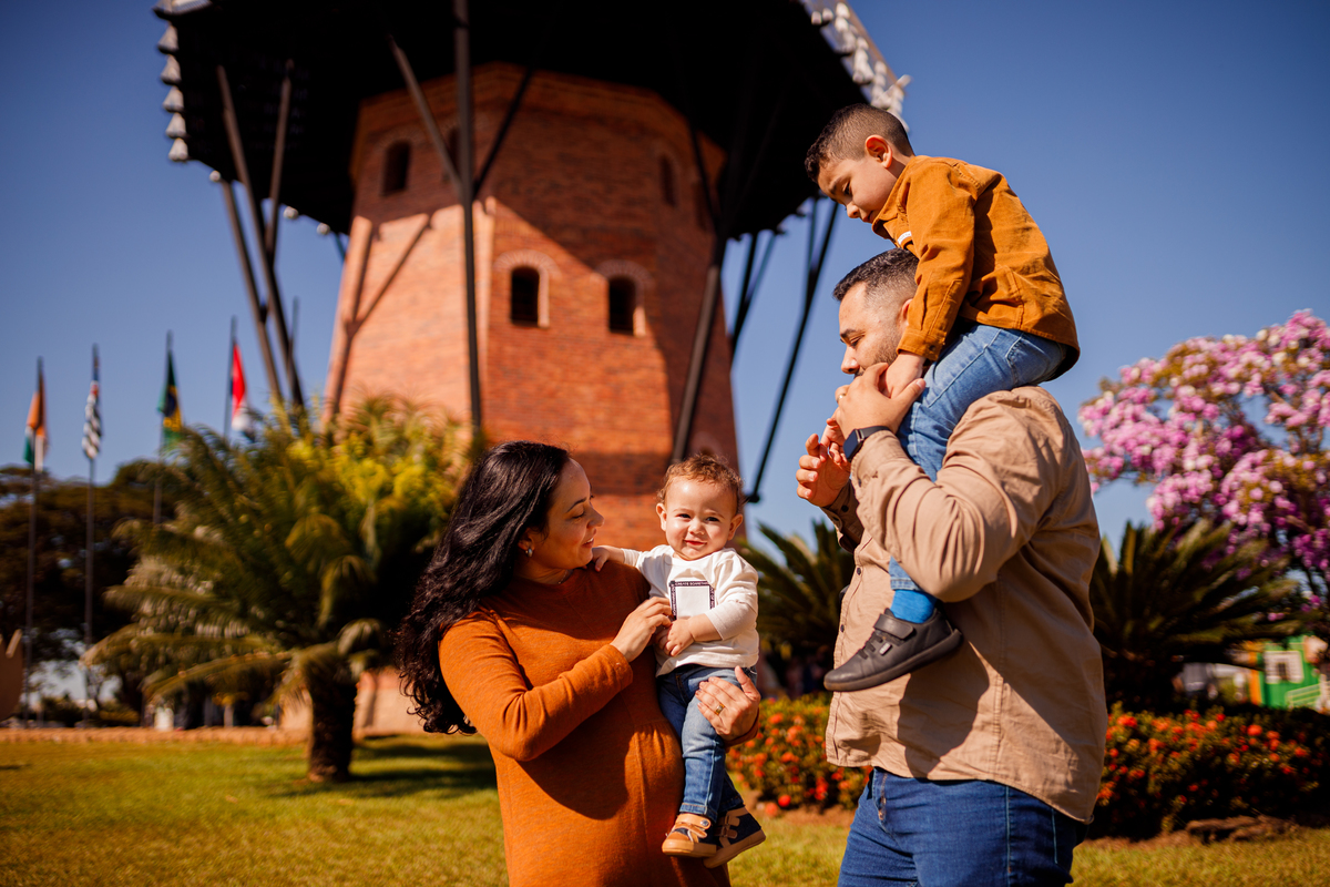 Fotografa familia Curitiba - Holambra São Paulo ensaio externo