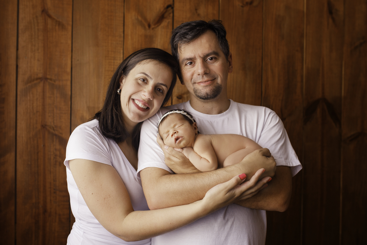 Fotografa familia Curitiba - Newborn bebe menina lavanda 