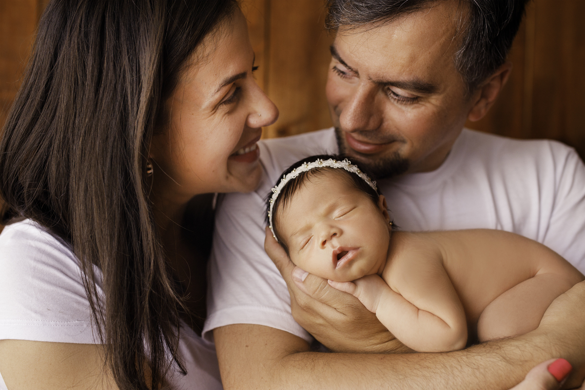 Fotografa familia Curitiba - Newborn bebe menina lavanda 