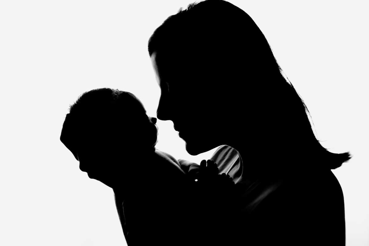 Fotografa familia Curitiba - Newborn bebe menina lavanda 