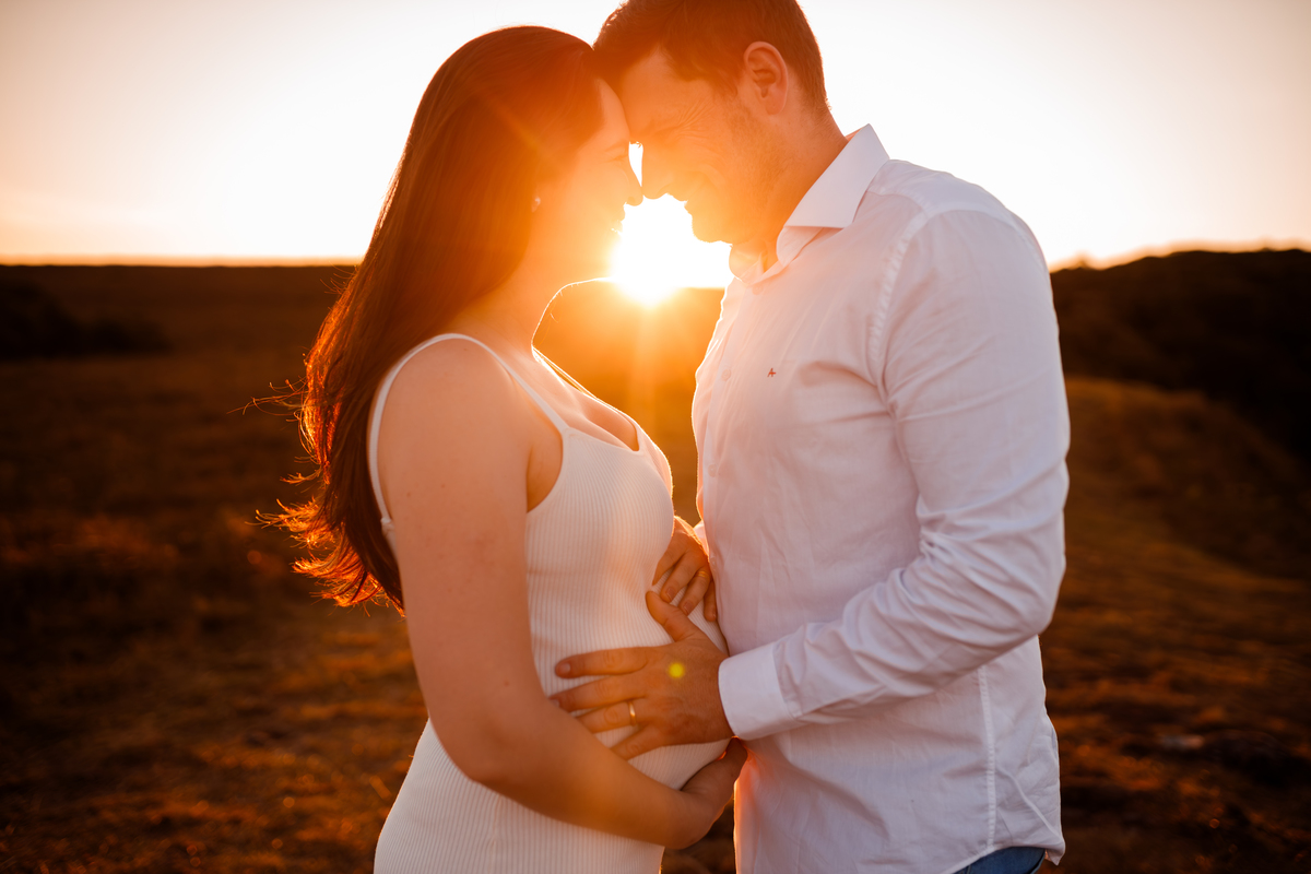 Fotografa familia Curitiba - Praia Grande SC gestante balões externo