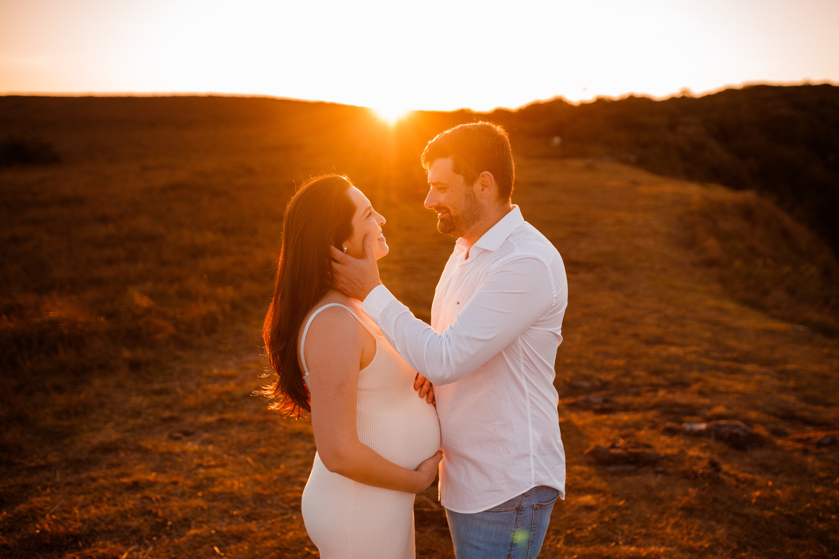 Fotografa familia Curitiba - Praia Grande SC gestante balões externo