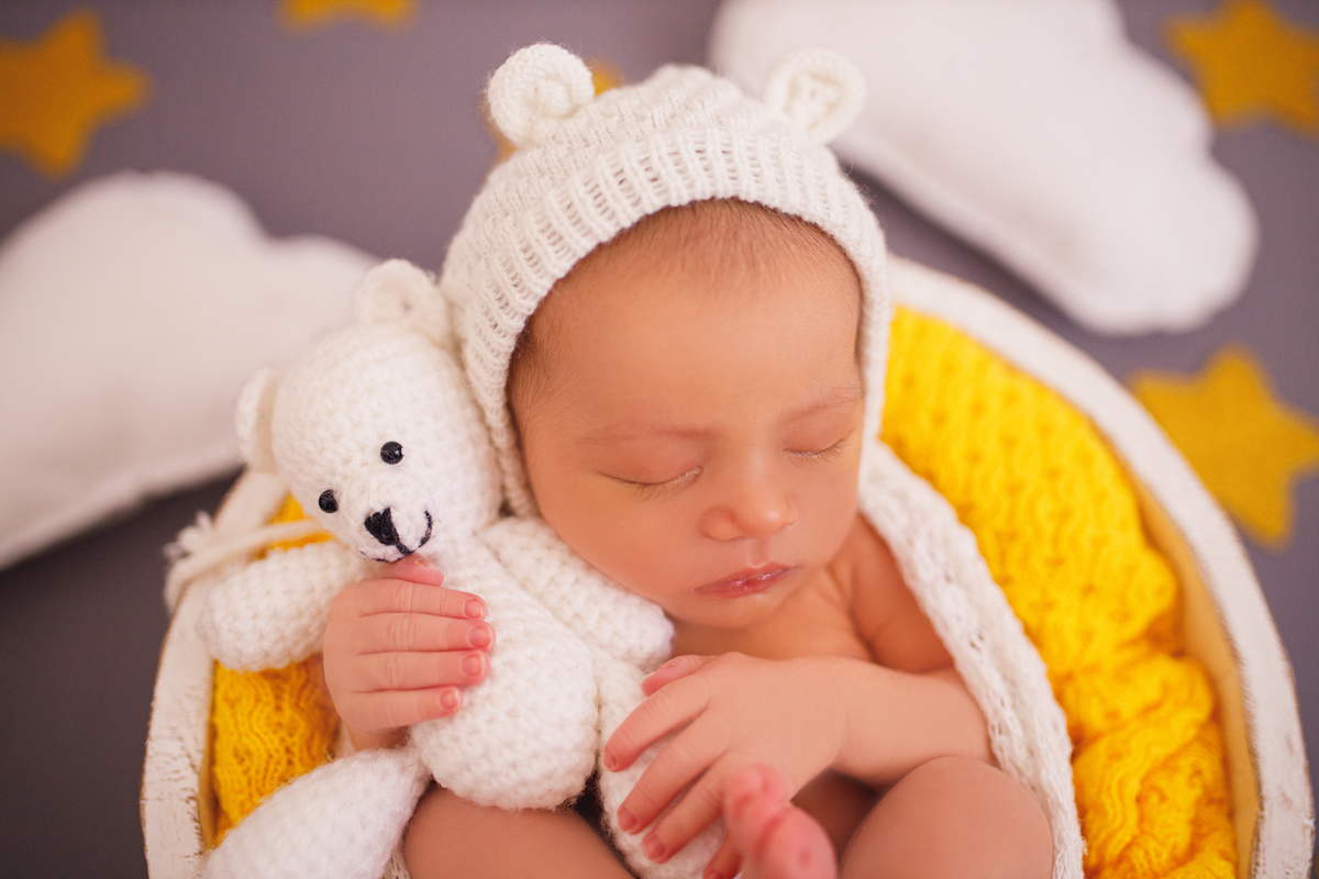 Fotografa familia Curitiba - Newborn estúdio estrelas