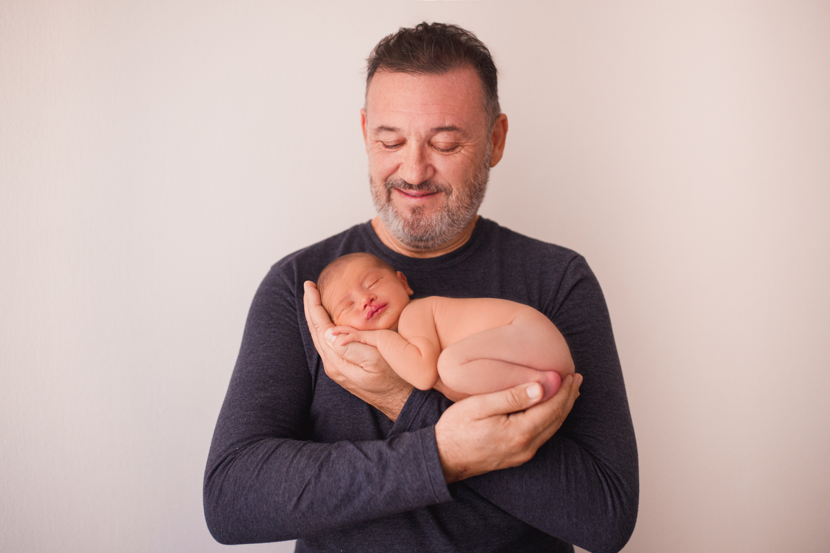 Fotografa familia Curitiba - Newborn estúdio estrelas