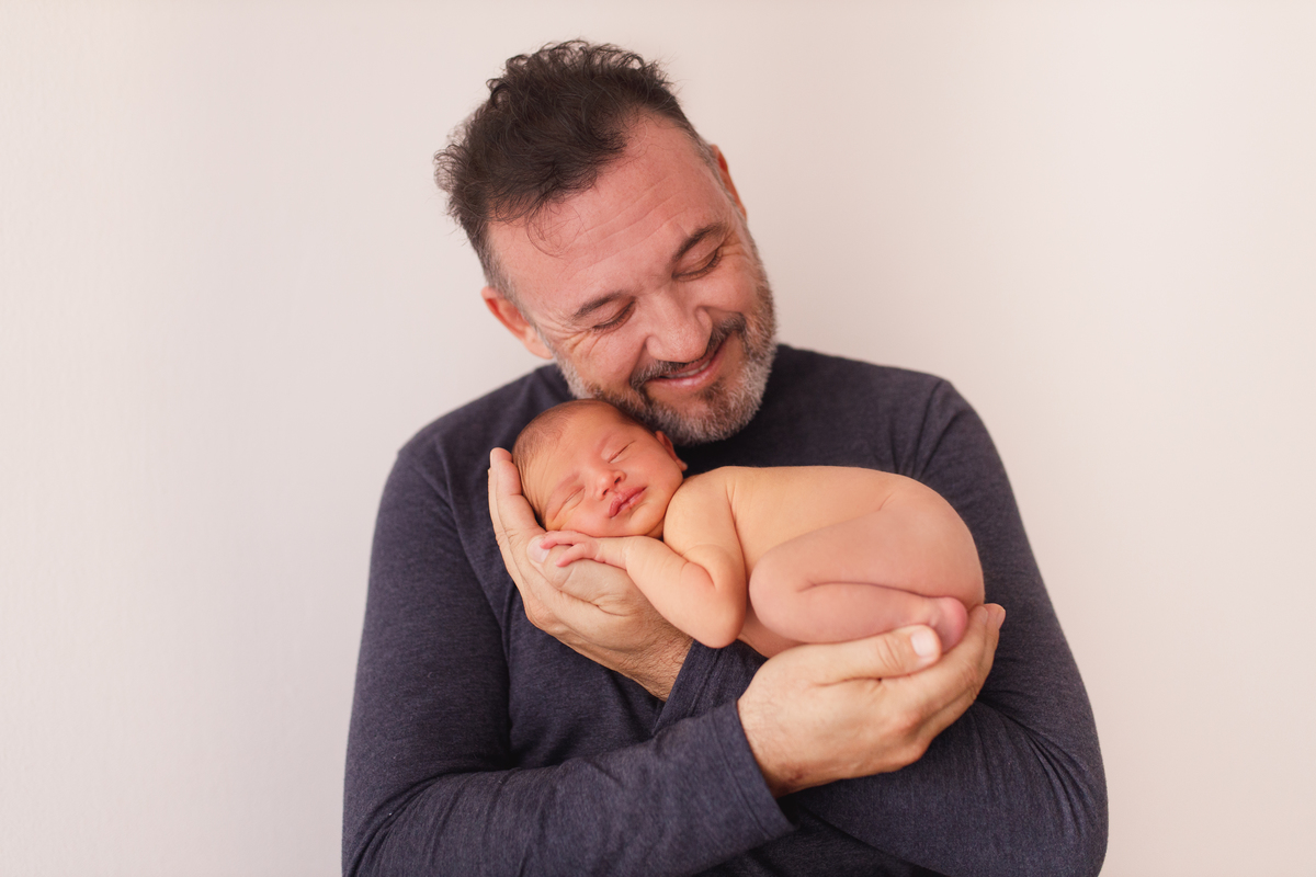 Fotografa familia Curitiba - Newborn estúdio estrelas