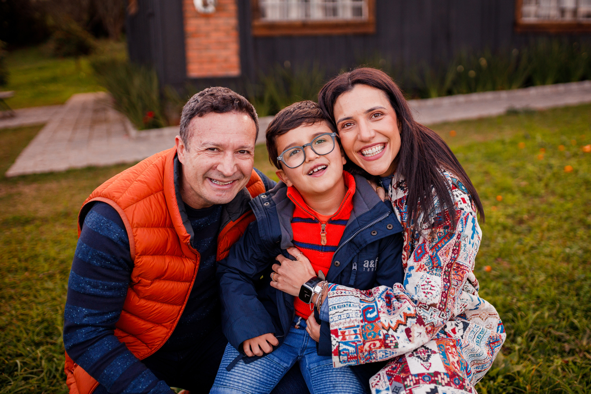 Fotografa familia Curitiba - ensaio externo camping fogueira Witmarsun