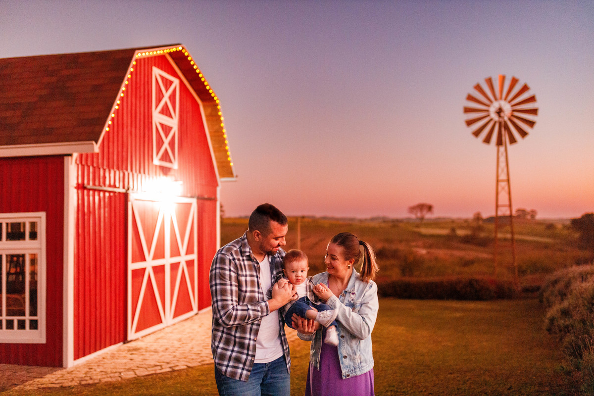 Fotografa familia Curitiba - picnic bebes lavatório por do sol