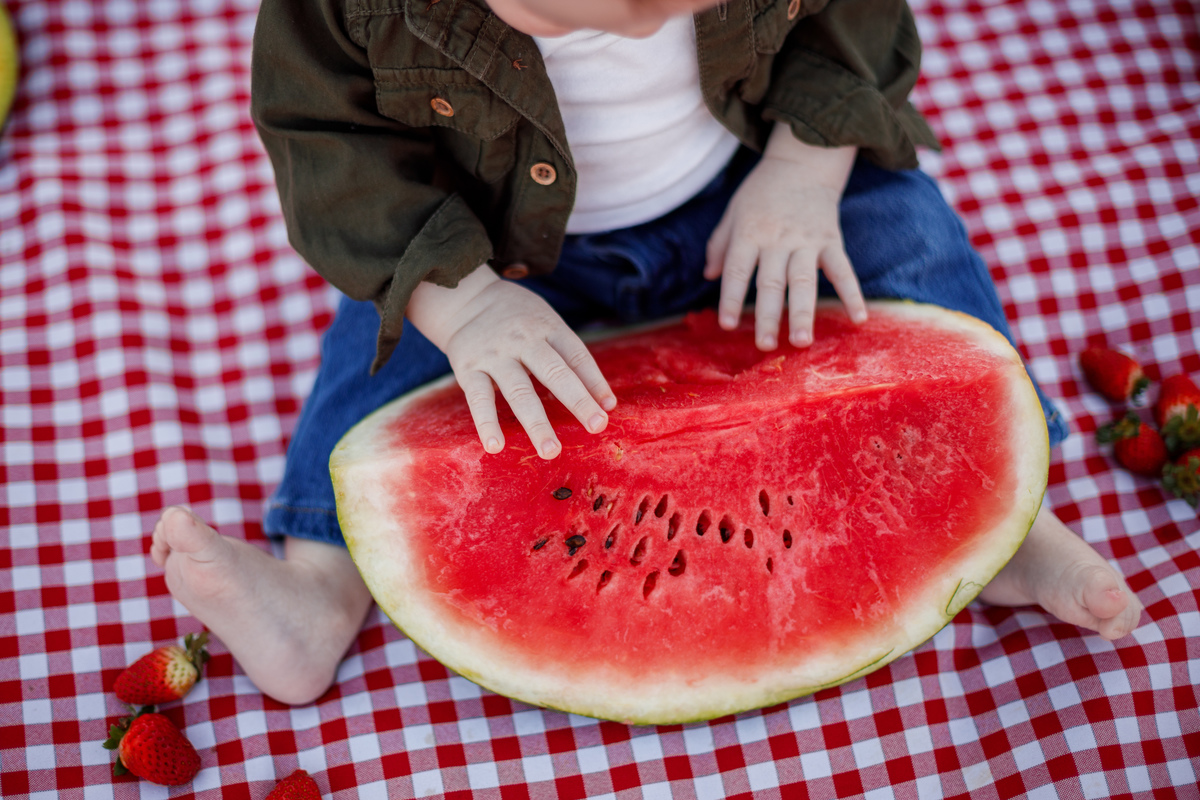 Fotografa familia Curitiba - picnic bebes lavatório por do sol