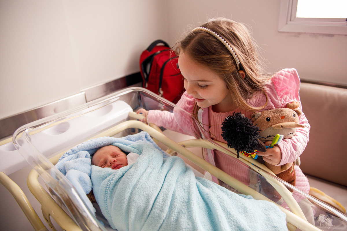 Fotografa familia Curitiba - nascimento hospital santa Brigida menino