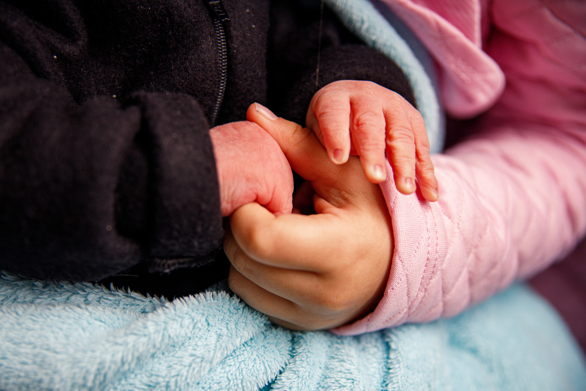 Fotografa familia Curitiba - nascimento hospital santa Brigida menino