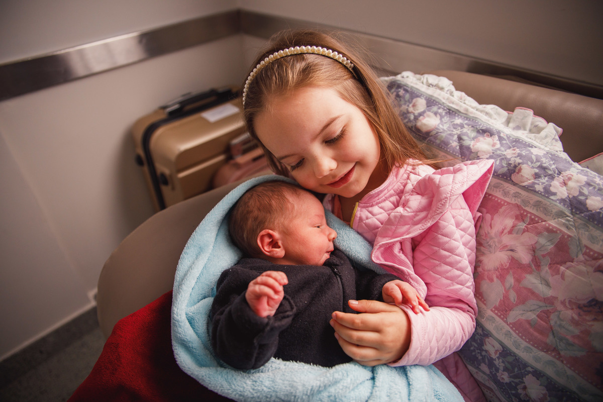 Fotografa familia Curitiba - nascimento hospital santa Brigida menino