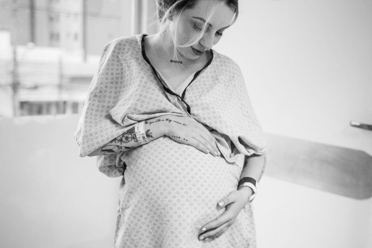 Fotografa familia Curitiba - nascimento hospital santa Brigida menino