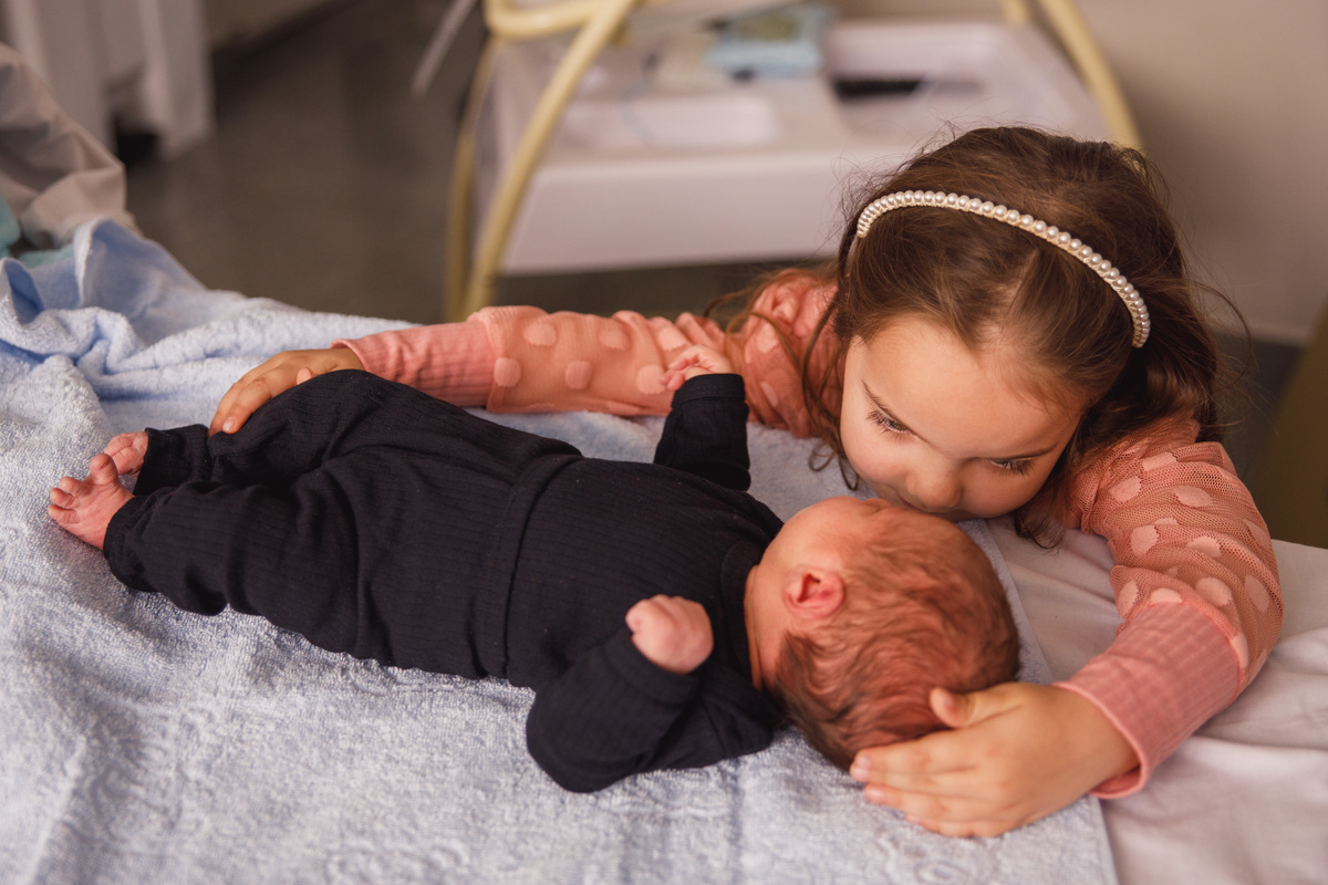 Fotografa familia Curitiba - nascimento hospital santa Brigida menino
