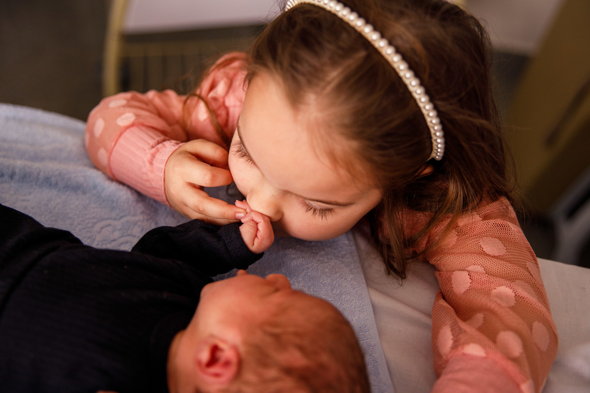 Fotografa familia Curitiba - nascimento hospital santa Brigida menino