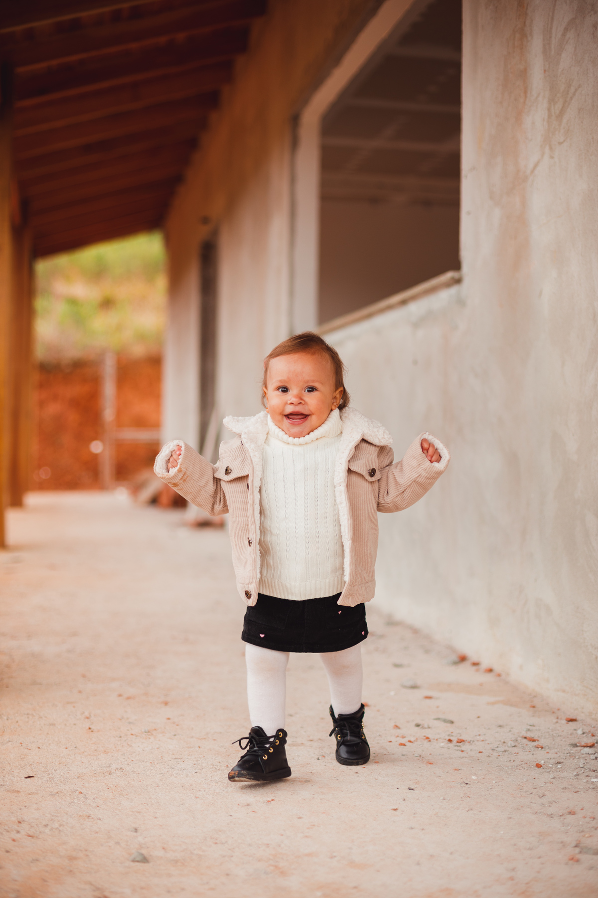 Fotografa familia Curitiba - ensaio bebê casa reforma campo magro