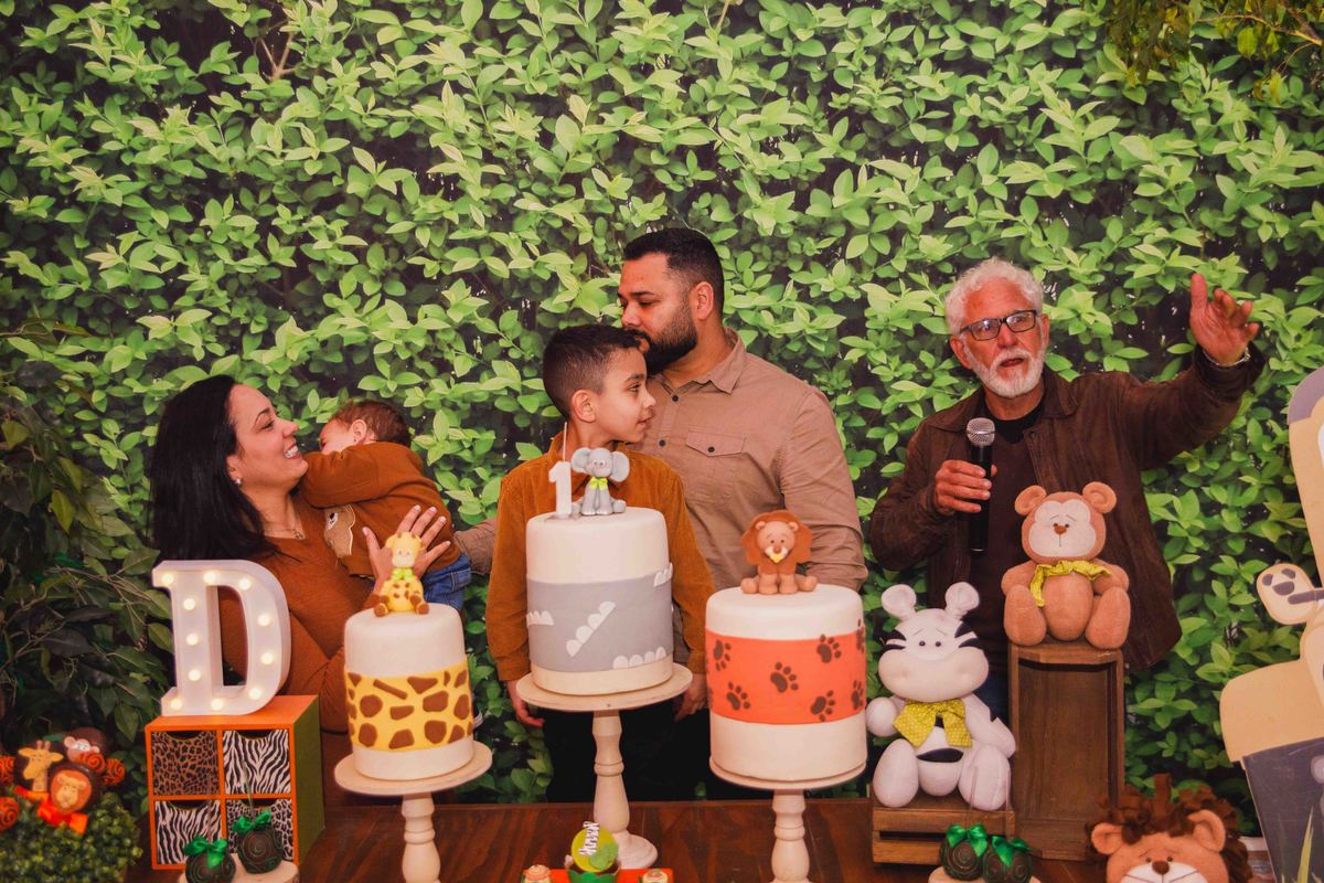 Fotografa familia Curitiba - buffet smalls kids safari bebes