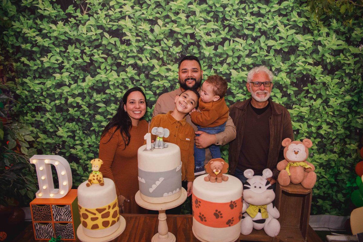 Fotografa familia Curitiba - buffet smalls kids safari bebes