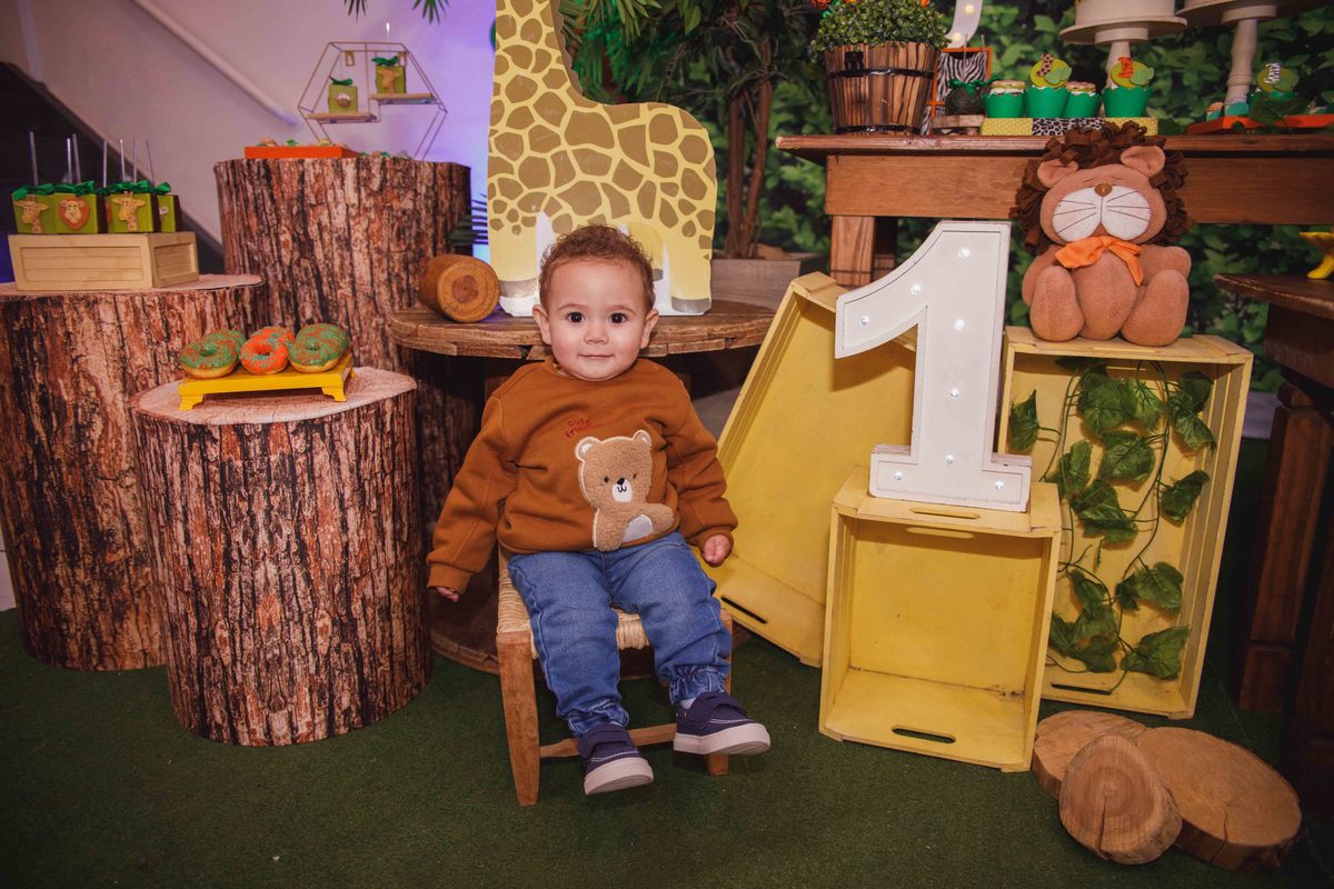 Fotografa familia Curitiba - buffet smalls kids safari bebes
