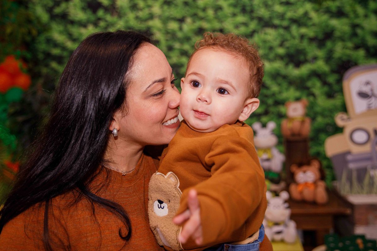 Fotografa familia Curitiba - buffet smalls kids safari bebes