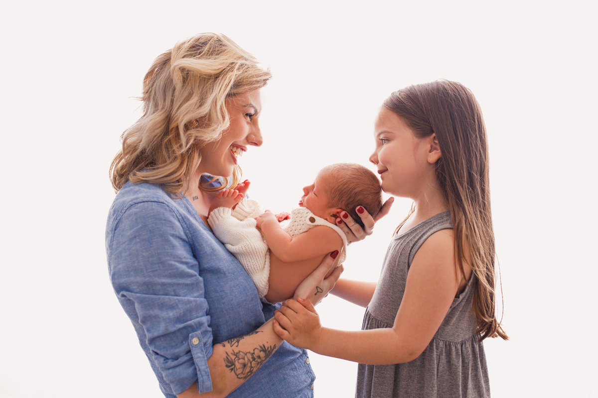 Fotografa familia Curitiba - Newborn bebe estudio menino
