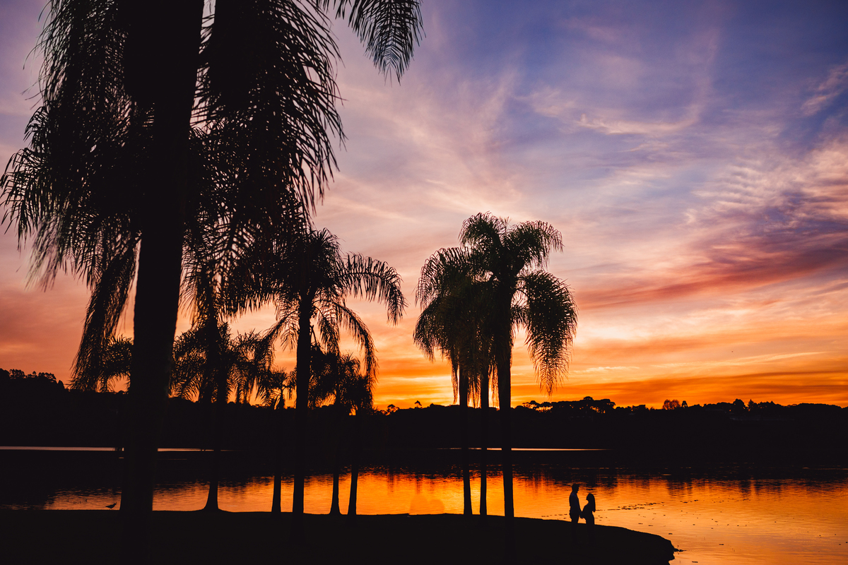 Fotografa familia Curitiba - Gestante passauna por do sol