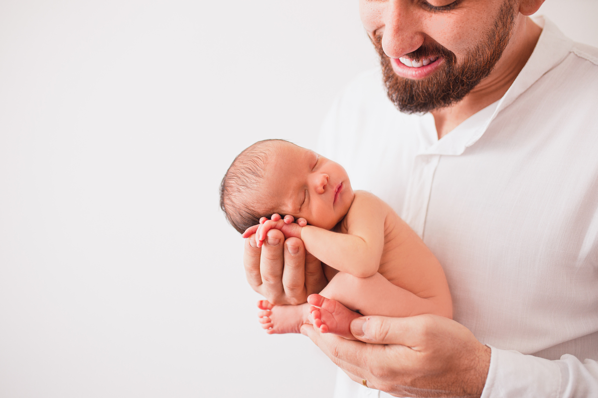 Fotografa familia Curitiba - Newborn menino