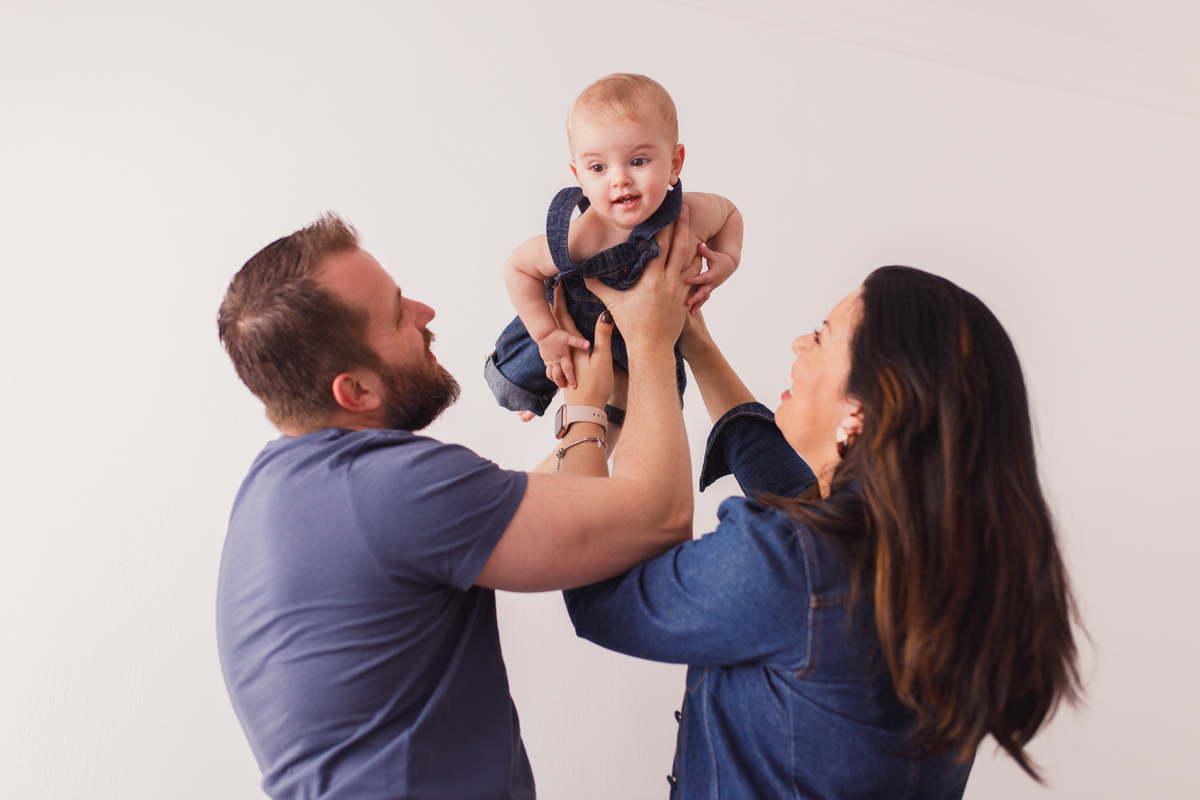 Fotografa familia Curitiba - Smash estrelas balão menino