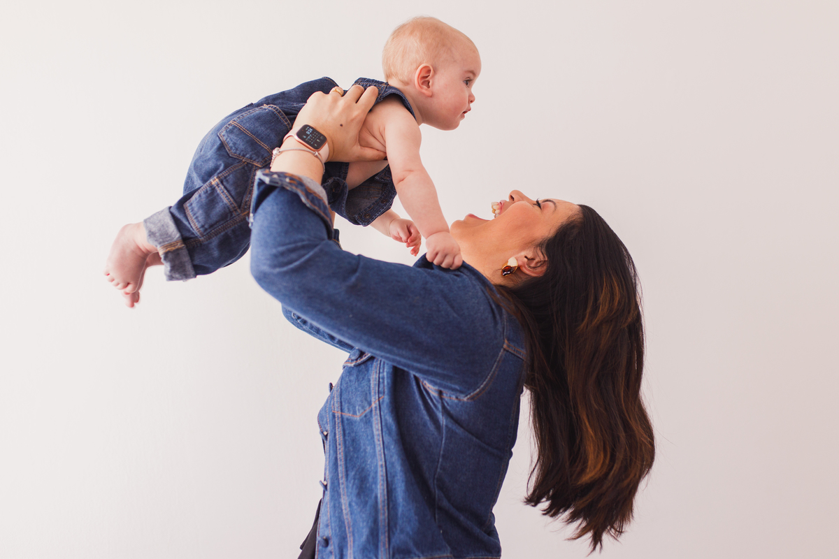 Fotografa familia Curitiba - Smash estrelas balão menino
