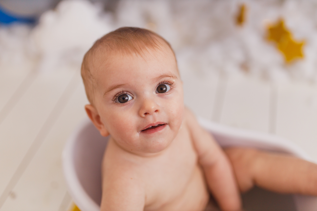 Fotografa familia Curitiba - Smash estrelas balão menino